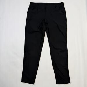 Lululemon Pants Mens 32x29 Black Slim Stretch Reflective Khakis Athletic
